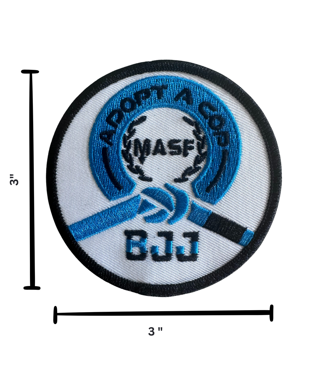 Adopt A Cop BJJ Patch